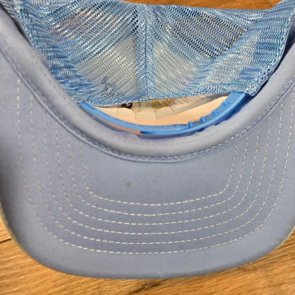 Savage Drip Goat Snapback Hat Blue Muka Baseball Cap Streetwear Graphic OS - Picture 4 of 7